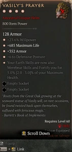 D4 Diablo 4 S10 Season 10 Vasily's Prayer 4GA Special Affix max roll 5% - Bild 1 von 1