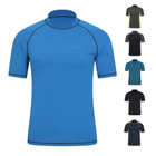 Mountain Warehouse Mens UV Rash Vest Guard Stretch Swim Top Flat Seams Rashie