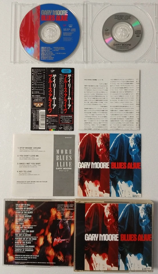 (Multi Case CD+mini CD) GARY MOORE - Blues Alive - 1996 JAPAN OBI ~[VJCP-28164] Foto 1 de 1