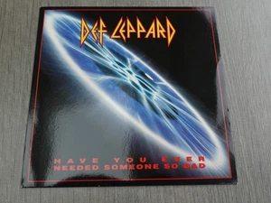 Def Leppard HAVE YOU EVER NEEDED SOMEONE SO BAD 1992  7" P/S PLAYS MINT HEAR - Picture 1 of 13