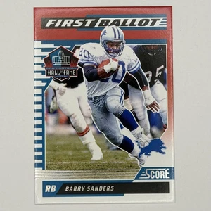 Primera votación 2025 Barry Sanders #8 Detroit Lions 10*5 - Imagen 1 de 2