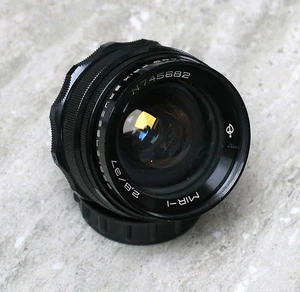 MIR-1 37mm f/2.8 Wide Angle Helios Lens - Grand Prix Brussels 1958 - Picture 1 of 3