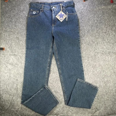 Rockies Jeans Womens size 9 30x36 Straight Leg Cowgirl Rodeo Stretch NOS - Image 1 of 4