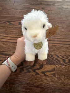 Baby Lamm Plüsch Aurora Miyoni Tots 7 Zoll Neu mit Etikett Vintage Stofftier - Bild 1 von 9