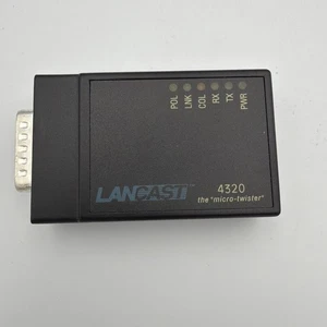 Lancast 4320 Micro-Twister IEEE 802.3 Ethernet Transceiver AUI zu Twisted Pair - Bild 1 von 6