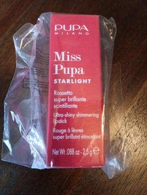 Batom Pupa Milano Miss Pupa Starlight.  Peso líquido 088 oz a 2,5 g - Imagem 1 de 3