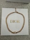 Dior Necklace In Gold Finish. Rrp £580
