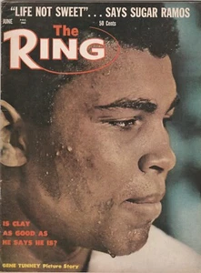 THE RING MAGAZINE MUHAMMAD ALI aka CASSIUS CLAY BOXING HOFer COVER JUNE 1963 - Picture 1 of 3