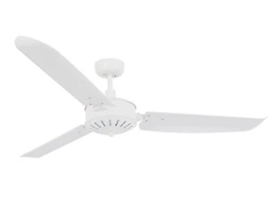 Ceiling Fan With Wall Switch Airfusion Carolina White 142 CM - Image 1 of 4