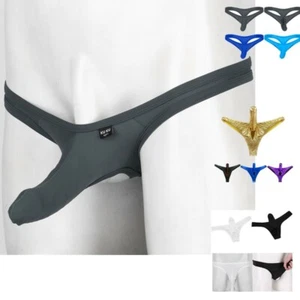 Hombres Jockstrap Cuerda G Ropa Interior Pene Vaina Calzoncillos Calzoncillos Bikini Talla Baja - Imagen 1 de 88