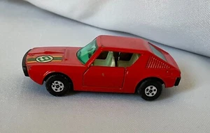 LESNEY MATCHBOX SUPERFAST 1974 #62, RED RENAULT 17 TL, WITH #9 Decal - Picture 1 of 8