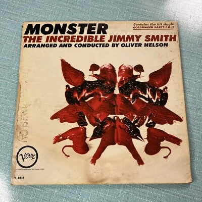 LP: The Incredible Jimmy Smith Monster Verve Mono 1965 Jazz, Latin V-8618 Foto 1 de 4