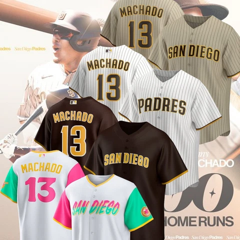 HOT SALE - Manny Machado #13 San Diego Padres Name & Number AOP Shirt For Fans Cover