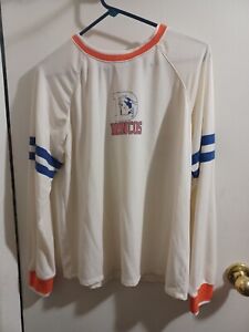 SUPER RARE Denver Broncos Vintage 80's/90s Looks .Long Sleeve Shirt Mens medium 