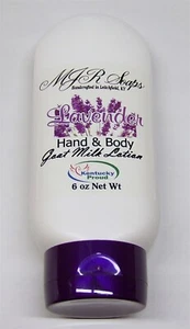 6 oz Goat Milk Lotion-CUSTOM SCENT-Coconut&Palm Free, Natural,Organic MJR Soaps - Picture 1 of 15