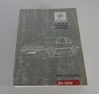 Manual De Taller / Manual De Servicio Buick Skylark De 1989 - Imagen 1 de 4
