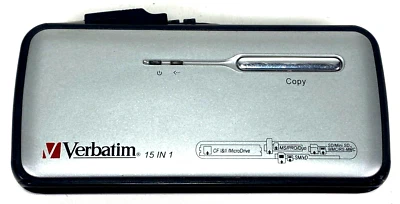 Verbatim Universal 15 in 1 USB 2.0 Flash Card Reader - Image 1 of 4