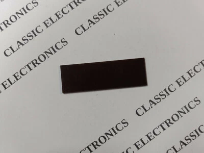 Smoked LED Frequency Display Lens Material For Cobra, Uniden, Ranger, & Others - Image 1 of 4