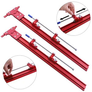 Aluminium Woodworking Parallel Saw Track Universal Saw Guide Rail Carpentry Tool - Picture 1 of 18