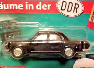 Grell 1:64 GAZ VOLGA 2410 in BLACK Soviet Union Russia cars of DDR East Germany - Picture 1 of 4