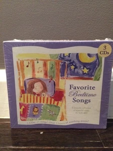 Favorite Bedtime Songs Box Set Audio CD (3 Disc Set) Favorite Childrens Songs - Picture 1 of 1