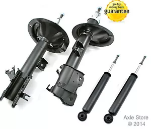4 Struts Shocks Front Rear Fit 2004-2009 Chevrolet Aveo, 2004-2008 Pontiac Wave - Foto 1 di 4