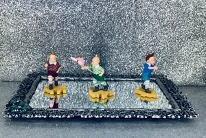 THE WIZARD OF OZ KEEPSAKE ORNAMENT THE LOLLIPOP GUILD KIDS 1998 SET OF 3 - Picture 1 of 7