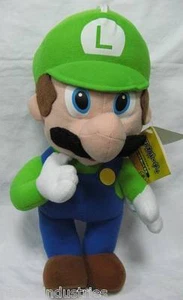 Super Mario Bros - Standing Luigi - 12 Inch Plush Toy - Picture 1 of 1