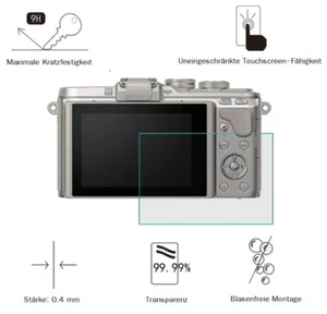 Olympus E-PL8 0,4 MM Adhesion Screen Protector Glass Protective Film LC7694 - Picture 1 of 1