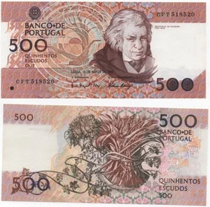 Portugal - 500 Escudos 1993 UNC P. 180f(2) Lemberg-Zp - Picture 1 of 1