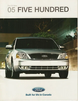 2005 Ford Five Hundred Brochure — 第 1/4 张图片