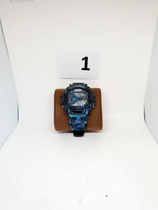 SKMEI 1233 Men's Military Digital Watch – Camouflage blue - Picture 1 of 14