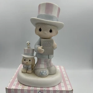 Vintage Precious Moments God Bless America Figurine 1986 Limited Edition 102938 - Picture 1 of 11