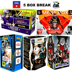 CAROLINA PANTHERS 2024 PANINI SELECT DONRUSS MOSAIC NFL 5 BOX BREAK🏈 - Foto 1 di 8
