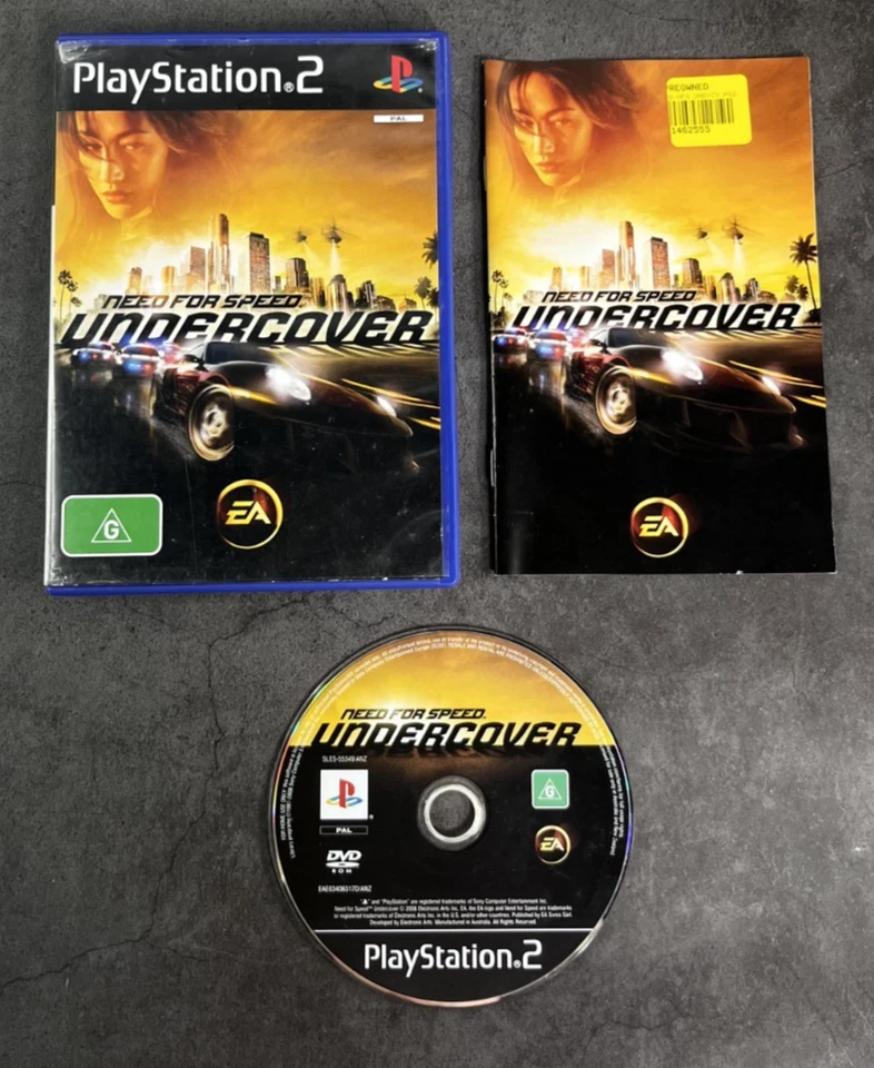 Need For Speed Undercover PS2 Game Playstation 2 PAL - Complete With Manual. - Bild 1 von 1