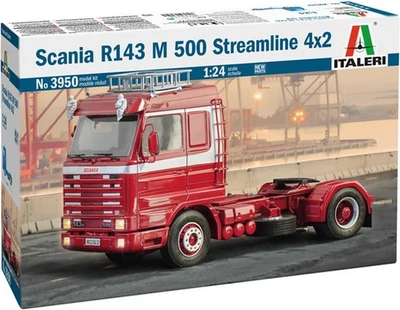 Italeri 1/24 Scania R143 M500 Streamline 4×2 Plastic Model IT3950 - Photo 1/4