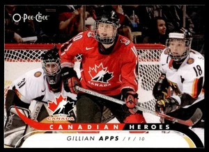 2009-10 O-Pee-Chee Canadian Heroes Gillian Apps Canada #CB-GA - Picture 1 of 2