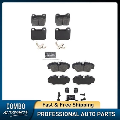 Front Rear Disc Brake Pad Set for 1997-2001 Cadillac Catera - Image 1 of 4
