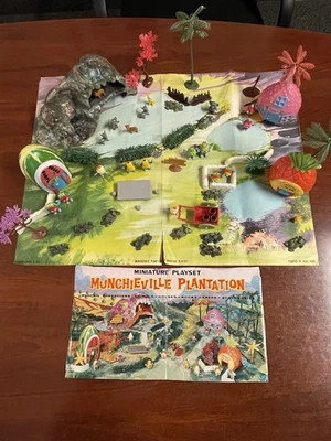 СУПЕРРЕДКИЙ — винтажный игровой набор Munchieville Miniature Plantation — без коробки — отличный!  - Изображение 1 из 4