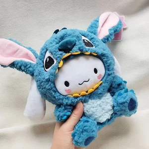 20CM Cinnamoroll Stitch Plush Toy – Soft Anime Stuffed Doll Gift for Girls - Picture 1 of 6