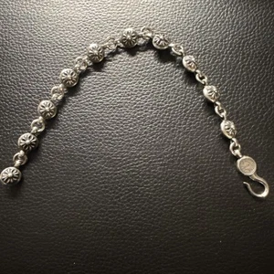 chrome hearts style cross bracelet 8inches - Picture 1 of 4