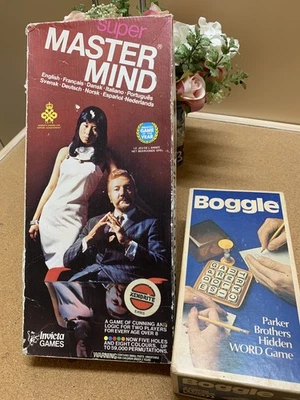 Vintage Mastermind & Boggle Games  - Image 1 of 4