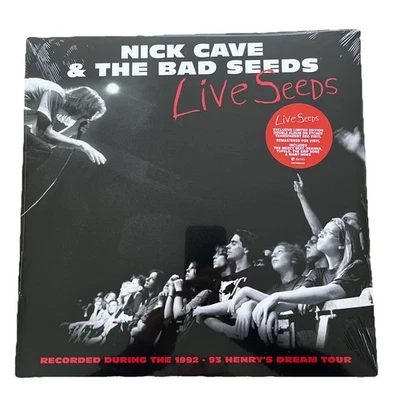 Nick Cave & the Bad Seeds : Live seeds . Limited edition on red etched vinyl  Foto 1 de 2
