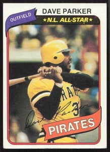 1980 Topps #310 Dave Parker Pittsburgh Pirates HOF VG-VGEX - Picture 1 of 2