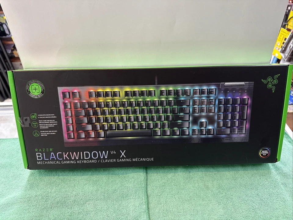 Razer RZ03-04700200-R3U1 BlackWidow V4 X Gaming Keyboard