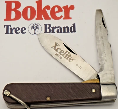 Cuchillo de electricista vintage BOKER USA 9229 similar al TL-29 - sin usar casi como nuevo Foto 1 de 4