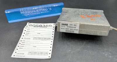 97-98 OEM Saab 9000 блок управления двигателем ECM ECU 4cyl 2.3T Turbo 4780243 - Изображение 1 из 4