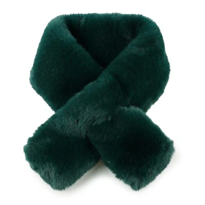 Women Fur Collar Scarf Winter Faux Fur Scarves for Women Cold Weather Lady Ne... - Image 1 of 4