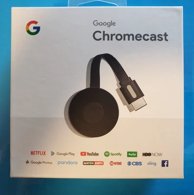 Google Chromecast 2nd Generation HDMI Media Streaming Device - Mint In Box! - Image 1 of 3