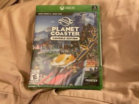 XBOX SERIES X-XBOX ONE Planet Coaster Console Edition Brand New Sealed